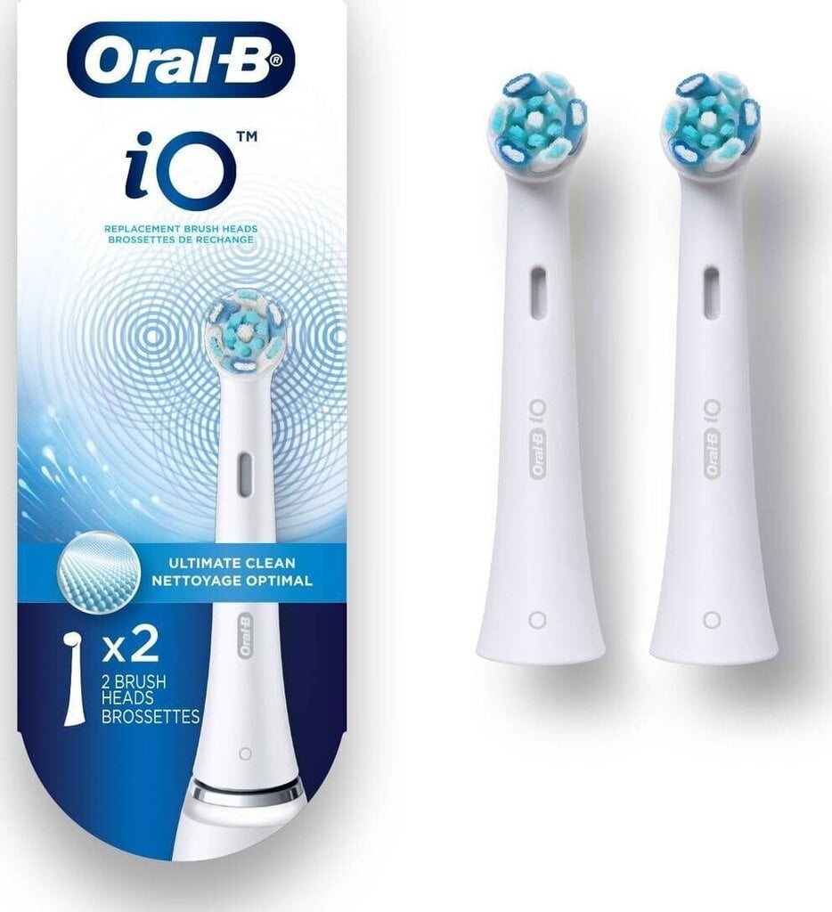 Vaihtopäät Oral-B iO Ultimate -hammasharjalle hinta ja tiedot | Sähköhammasharjan vaihtoharjat | hobbyhall.fi