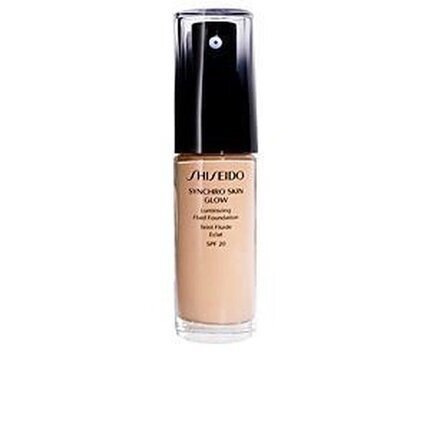 Shiseido Liquid (Luminizing Fluid Foundation) Synchro Skin Glow SPF 20 30 ml Rose 5 #c2a274 hinta ja tiedot | Meikkivoiteet ja puuterit | hobbyhall.fi
