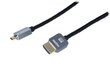 Kruger&Matz, Mikro HDMI - HDMI, 3 m hinta ja tiedot | Kaapelit ja adapterit | hobbyhall.fi