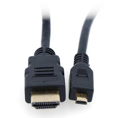 Lexton Micro HDMI - HDMI, 1.5 m hinta ja tiedot | Lexton Kodinkoneet ja kodinelektroniikka | hobbyhall.fi