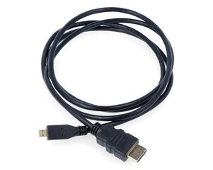 Lexton, Micro HDMI - HDMI, 3 m hinta ja tiedot | Kaapelit ja adapterit | hobbyhall.fi