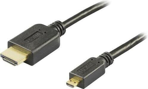 Videokaapeli Deltaco HDMI-micro HDMI, 5 m hinta ja tiedot | Kaapelit ja adapterit | hobbyhall.fi