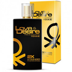 Feromonihajuvesi Love &; Desire Premium Edition Femme 2x Stronger naisille, 100 ml hinta ja tiedot | Eroottiset tuoksut ja parfyymit | hobbyhall.fi