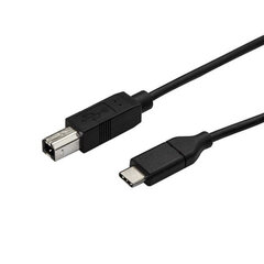 StarTech, USB C/USB B, 0,5 cm hinta ja tiedot | Kaapelit ja adapterit | hobbyhall.fi
