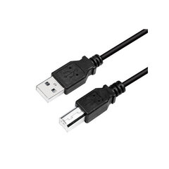 LogiLink, Usb A-Usb B, 2 m hinta ja tiedot | Kaapelit ja adapterit | hobbyhall.fi