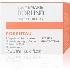 Yövoide Borlind Rosentau Nourishing Night Cream, 50ml hinta ja tiedot | Kasvovoiteet | hobbyhall.fi