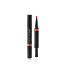 Huultenrajauskynä Shiseido Lipliner InkDuo - Lip liner with balm 1.1 g 05 Geranium hinta ja tiedot | Huulipunat, huulikiillot ja huulirasvat | hobbyhall.fi