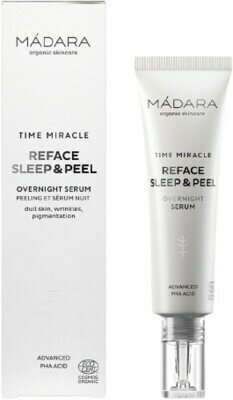 Yöseerumi Madara Time Miracle Reface Sleep and Peel Overnight Serum, 30 ml hinta ja tiedot | Kasvoöljyt ja seerumit | hobbyhall.fi