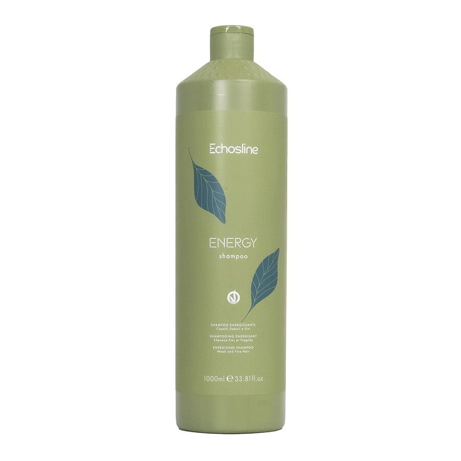 Echosline Energy Shampoo energisoiva shampoo hennoille ja ohuille hiuksille, 1000 ml hinta ja tiedot | Shampoot | hobbyhall.fi