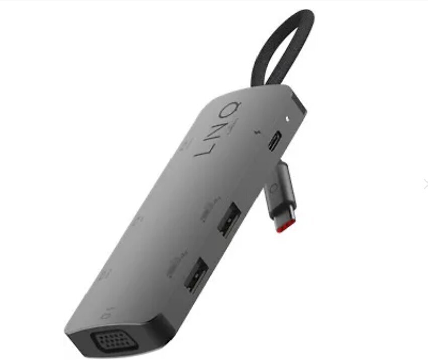 LINQ 7in1 USB-C HDMI hinta ja tiedot | Kaapelit ja adapterit | hobbyhall.fi