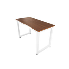 Desk Loft, valkoinen/ruskea hinta ja tiedot | Tietokonepöydät ja työpöydät | hobbyhall.fi