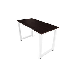 Desk Loft, valkoinen/ruskea hinta ja tiedot | Tietokonepöydät ja työpöydät | hobbyhall.fi