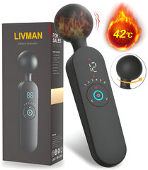 Vibraattori LIVMAN Magic Wand LL-B2105 lämmityksellä, 12 tärinällä ja 6 nopeustilalla hinta ja tiedot | Vibraattorit | hobbyhall.fi