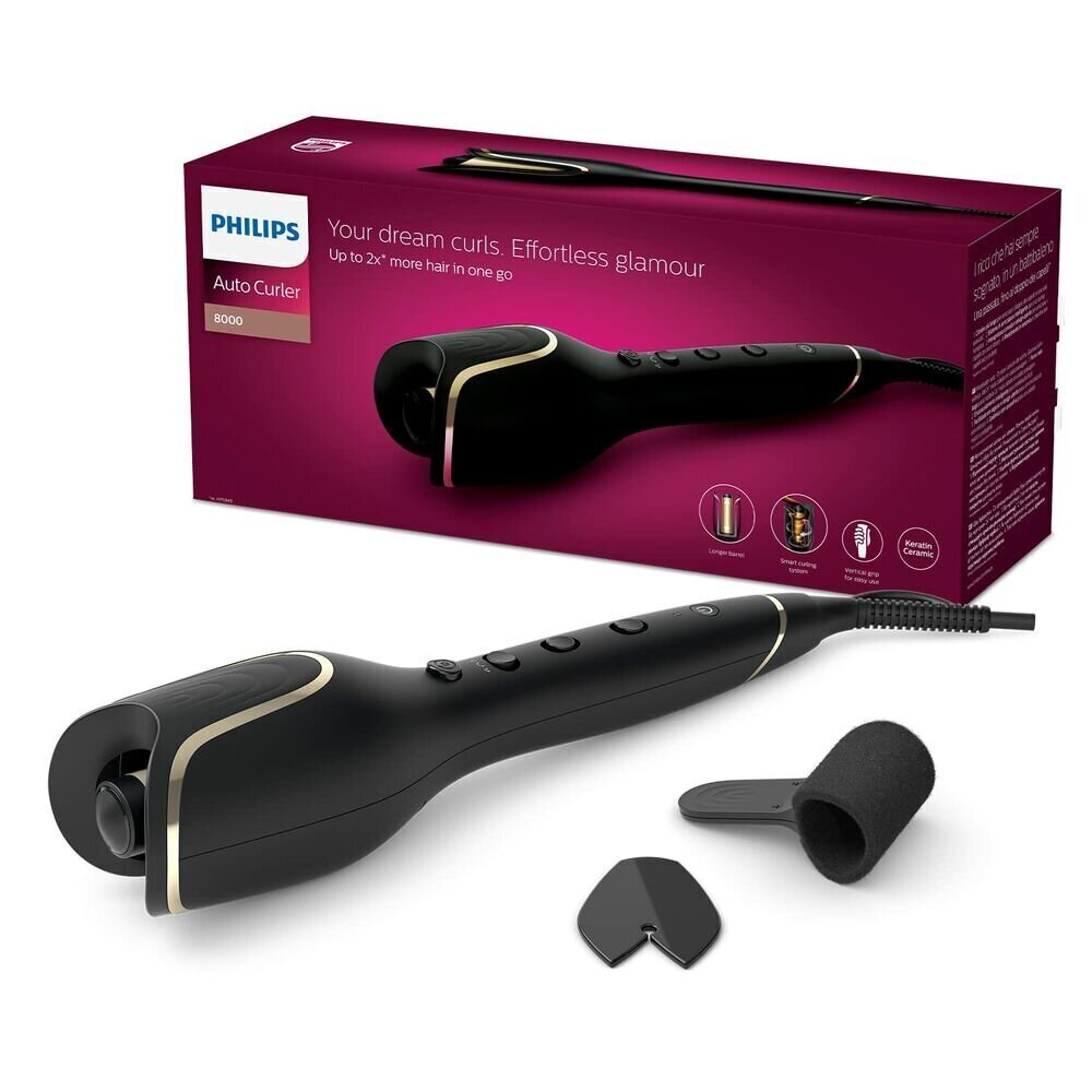 Philips MoistureProtect BHB876/00 Black hinta ja tiedot | Suoristusraudat ja kihartimet | hobbyhall.fi