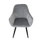 Bituxx tuoli, 2 kpl, harmaa hinta ja tiedot | Ruokapöydän tuolit | hobbyhall.fi