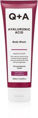 Q+A Hyaluronic Acid Body Wash vartalonpesuaine hyaluronihapolla, 250 ml hinta ja tiedot | Q+A Vartalonhoito | hobbyhall.fi