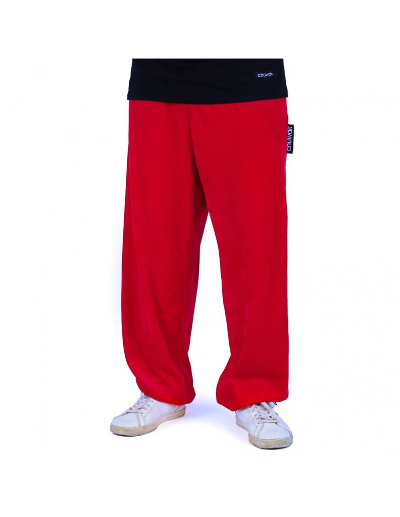 Housut unisex Velour Pants Red, punainen hinta ja tiedot | Miesten housut | hobbyhall.fi