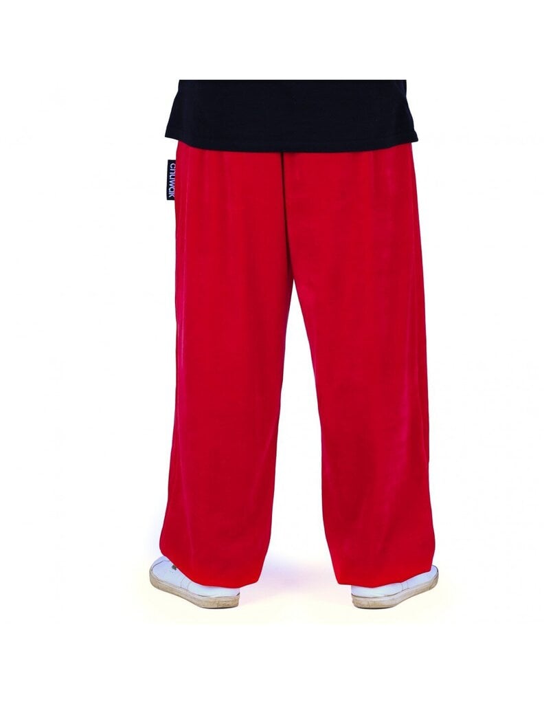 Housut unisex Velour Pants Red, punainen hinta ja tiedot | Miesten housut | hobbyhall.fi