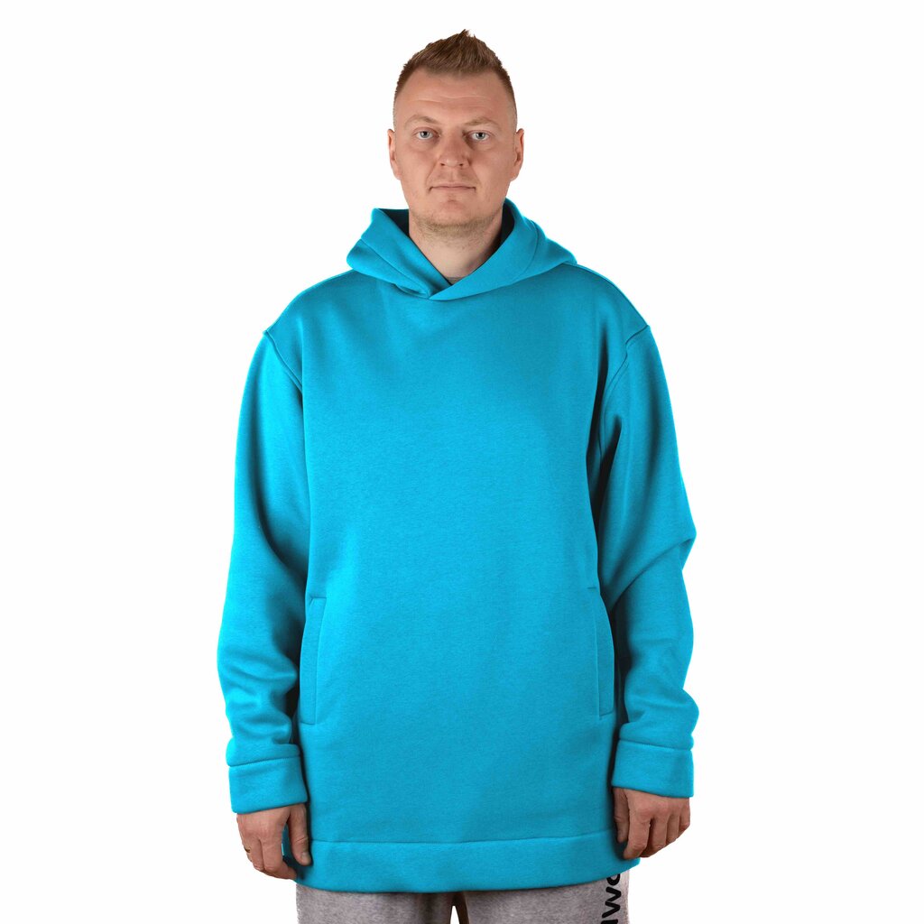 Huppari unisex Hoodie Exquisite Line Caribbean Sea, sininen hinta ja tiedot | Miesten puserot ja hupparit | hobbyhall.fi