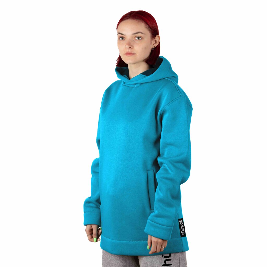 Huppari unisex Hoodie Exquisite Line Caribbean Sea, sininen hinta ja tiedot | Miesten puserot ja hupparit | hobbyhall.fi