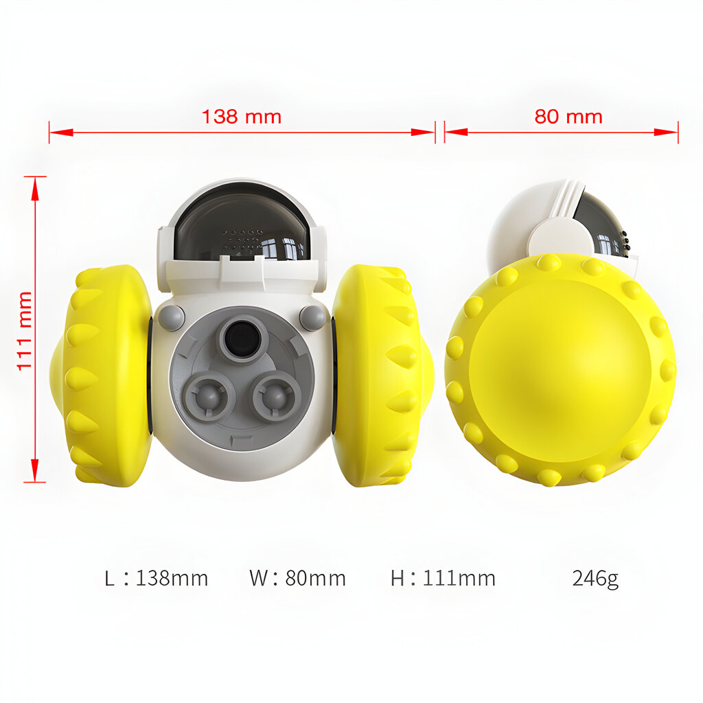 2in1 lemmikkien interaktiivinen lelu ja ruoka-annostelija LIVMAN H-43 hinta ja tiedot | Kissan lelut | hobbyhall.fi