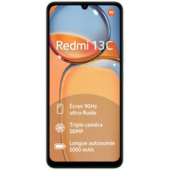 Xiaomi Redmi 13C 8/256GB Clover Green hinta ja tiedot | Xiaomi Matkapuhelimet ja tarvikkeet | hobbyhall.fi