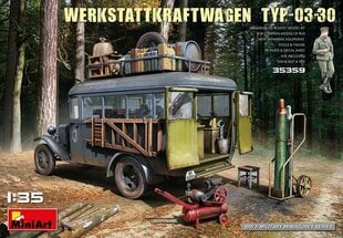 Liimattava malli MiniArt 35359 Werkstattkraftwagen Typ-03-30 1/35 hinta ja tiedot | Koottavat pienoismallit | hobbyhall.fi