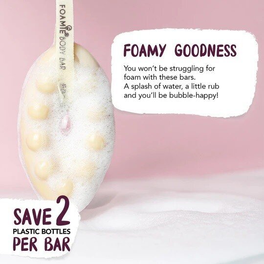 Kosteuttava suihkusaippua Foamie Shake Your Coconut s (Shower Body Bar) 80 g hinta ja tiedot | Saippuat | hobbyhall.fi