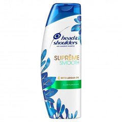 Hilseshampoo arganöljyllä Head & Shoulders Supreme Smooth Anti-Dandruff Shampoo, 400 ml hinta ja tiedot | Head & Shoulders Hajuvedet ja kosmetiikka | hobbyhall.fi