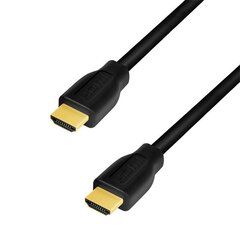 Kaapeli HDMI 4K/60Hz, CCS, musta, 3m hinta ja tiedot | Kaapelit ja adapterit | hobbyhall.fi