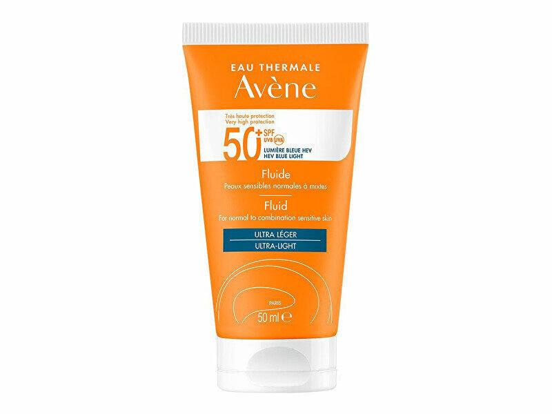 SPF 50+ (Fluid) 50 ml kevyt kosteusvoide, joka suojaa ihoa. hinta ja tiedot | Aurinkovoiteet | hobbyhall.fi