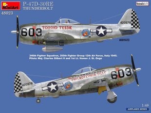 Liimattava malli MiniArt 48023 P-47D-30RE Thunderbolt Basic Kit 1/48 hinta ja tiedot | Koottavat pienoismallit | hobbyhall.fi