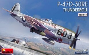 Liimattava malli MiniArt 48023 P-47D-30RE Thunderbolt Basic Kit 1/48 hinta ja tiedot | Koottavat pienoismallit | hobbyhall.fi