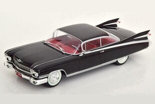 Cadillac Eldorado Seville 1959 Black WHITEBOX 1:24 WB124145 hinta ja tiedot | Pienoismallit | hobbyhall.fi