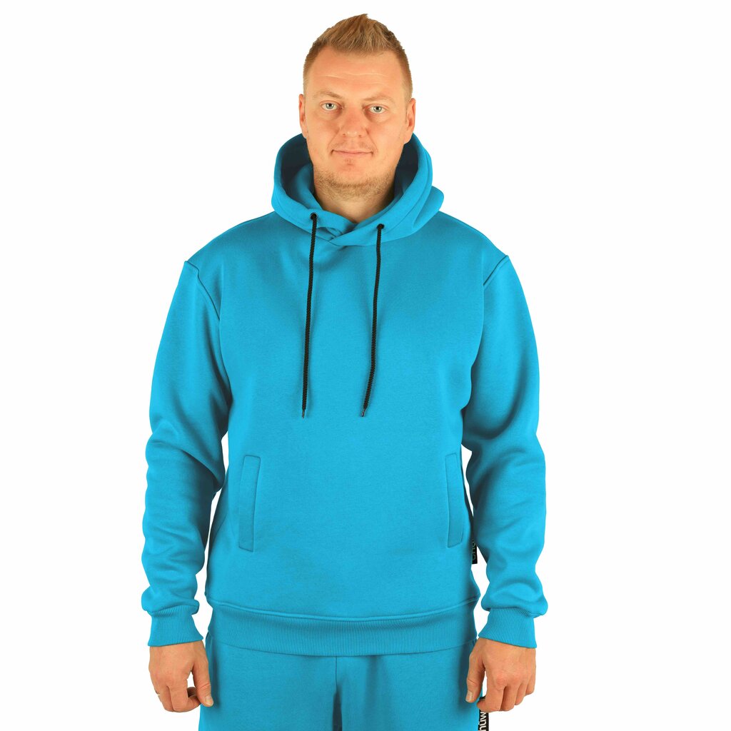 Huppari unisex Buggy Hoodie Exquisite Line Caribbean Sea, sininen hinta ja tiedot | Miesten puserot ja hupparit | hobbyhall.fi