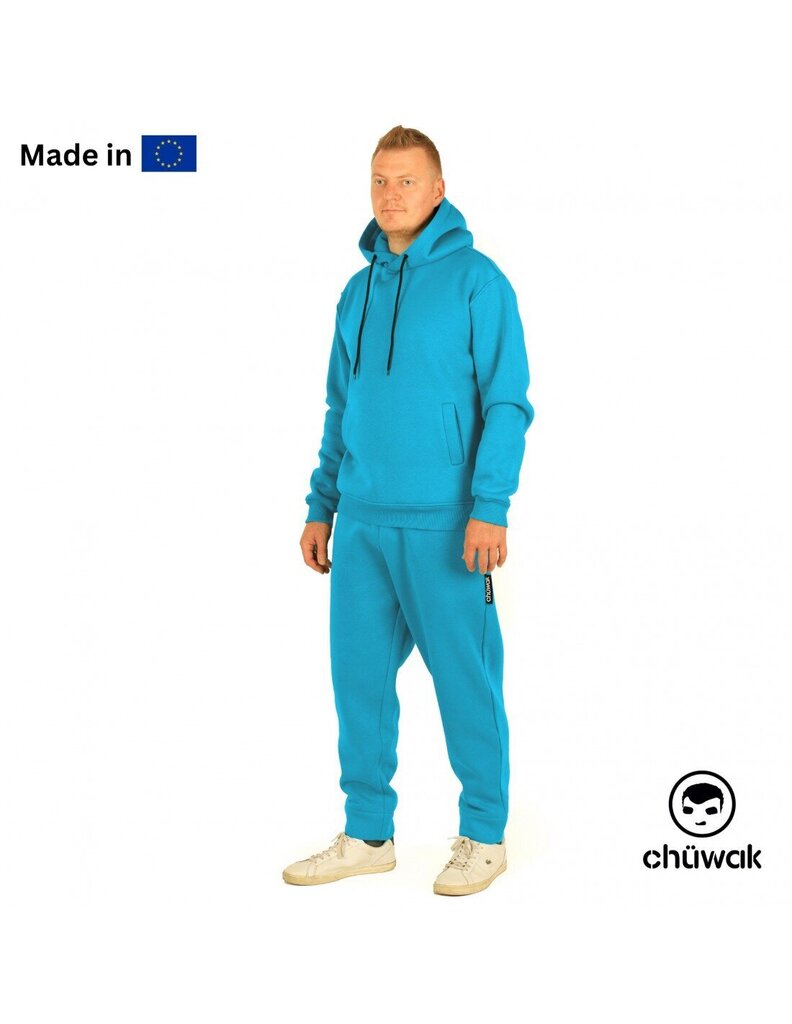 Huppari unisex Buggy Hoodie Exquisite Line Caribbean Sea, sininen hinta ja tiedot | Miesten puserot ja hupparit | hobbyhall.fi