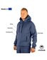 Huppari unisex Buggy Hoodie Exquisite Line Blue Indigo, sininen hinta ja tiedot | Miesten puserot ja hupparit | hobbyhall.fi