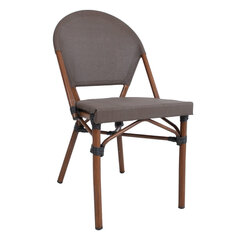 Bambus-tuoli, 47 x 59 x 81 cm, ruskea hinta ja tiedot | Puutarhatuolit | hobbyhall.fi