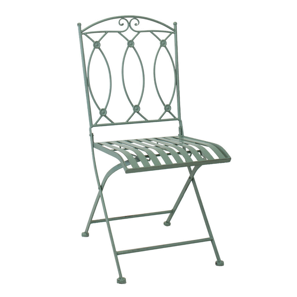 Mint-tuoli, 42 x 51 x 90 cm, antiikinvihreä hinta ja tiedot | Puutarhatuolit | hobbyhall.fi