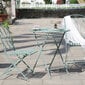 Mint-tuoli, 42 x 51 x 90 cm, antiikinvihreä hinta ja tiedot | Puutarhatuolit | hobbyhall.fi