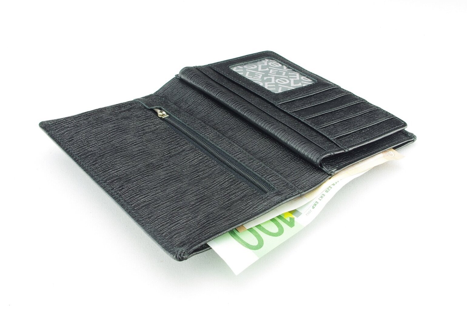 Miesten lompakko aidosta nahasta, Eric Lasko vEL11-3-1 hinta ja tiedot | Miesten lompakot | hobbyhall.fi