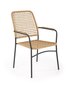 Halmar K457 tuolisetti, ruskea hinta ja tiedot | Puutarhatuolit | hobbyhall.fi