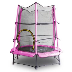 Trampoliini lapsille, 140 cm, pinkki hinta ja tiedot | Trampoliinit | hobbyhall.fi