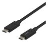 Deltaco USBC-1503M, USB-C, 2m hinta ja tiedot | Kaapelit ja adapterit | hobbyhall.fi