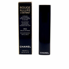 Huulipuna Chanel Rouge Allure L'extrait Brun Affirme 862 hinta ja tiedot | Huulipunat, huulikiillot ja huulirasvat | hobbyhall.fi