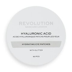 Hyaluronihappo (Hydrating Eye Patches) 60 kpl hinta ja tiedot | Revolution Kasvojenhoitotuotteet | hobbyhall.fi