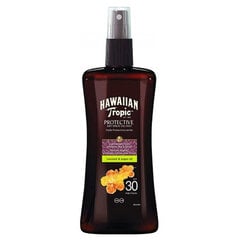 Aurinkovoide Hawaiian Tropic Protective Dry Spray Oil Mist Spf30, 200ml hinta ja tiedot | Hawaiian Tropic Vartalonhoito | hobbyhall.fi
