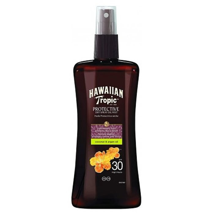 Aurinkovoide Hawaiian Tropic Protective Dry Spray Oil Mist Spf30, 200ml hinta ja tiedot | Aurinkovoiteet | hobbyhall.fi