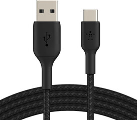 Belkin Boost Charge, Usb-A Usb-C 0,15m hinta ja tiedot | Kaapelit ja adapterit | hobbyhall.fi