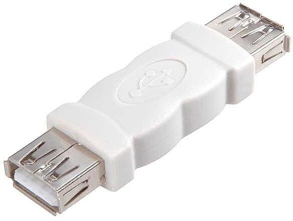 Vivanco-sovitin USB A - USB A (45262) hinta ja tiedot | Adapterit | hobbyhall.fi